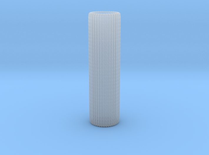 Spanish Tile Roof Texture Roller N Scale 3d printed