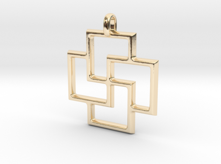 Tursaansydan Jewelry Symbol Pendant 3d printed