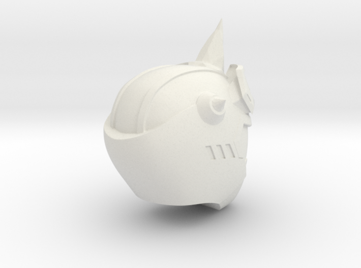 Kiramager Silver Helmet LC 3d printed
