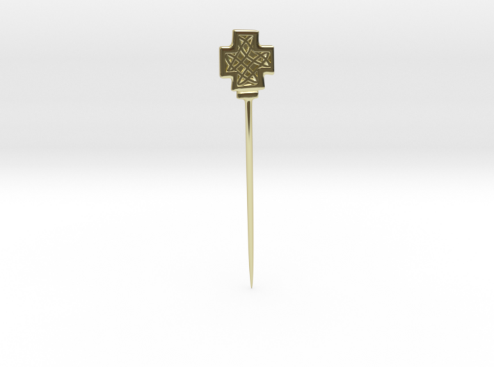 Cross-headed Pin from Middleton on the Wolds 3d printed