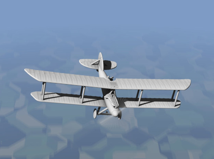 Albatros C.XII (various scales) 3d printed Computer render of 1:144 Albatros C.XII