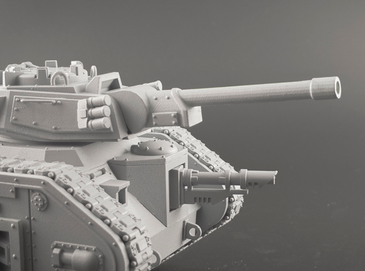 Sci-Fi Tank Battle Cannon 3d printed
