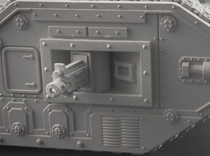 Sci-Fi Tank Casemates Kit 3d printed 