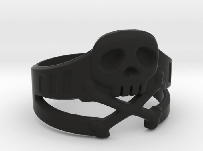 Space Captain Harlock Ring Size 13 3d printed