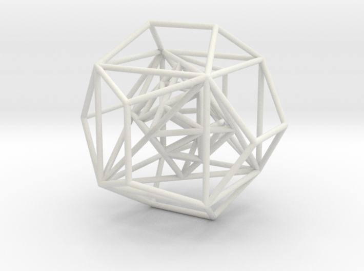 Platonic Solids - nested 3d printed