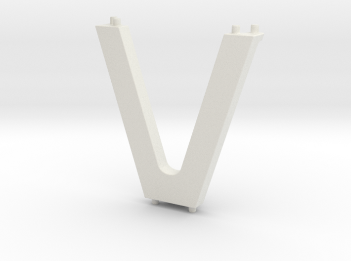 3D V Column 3d printed 