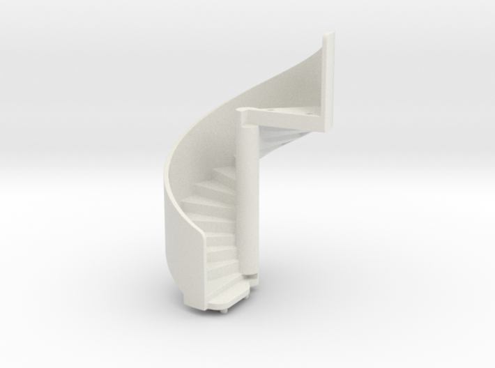 3D Spiral Staircase 3d printed 