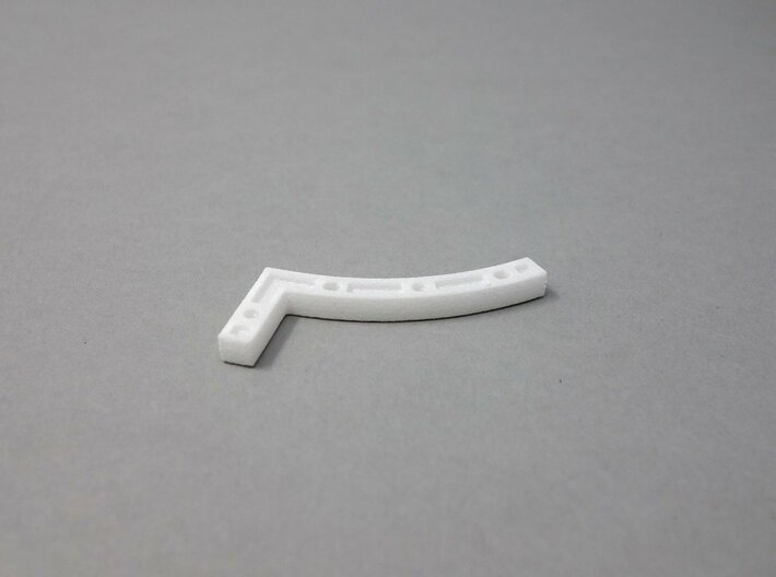 3D Curve Half to 90° Angle Wall Joint 3d printed