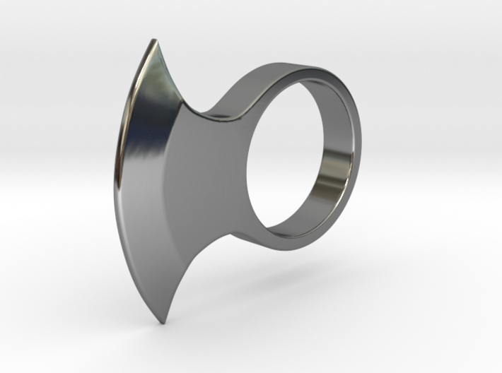 Axe Ring _ A 3d printed