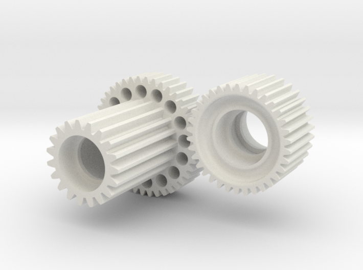 Super speed tuned gear set for Tamiya TL-01 - MO45 3d printed