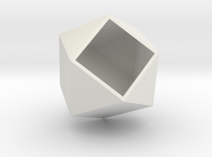 Cubeoctahedron 3d printed