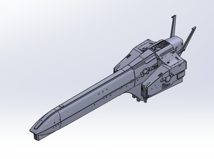 LOGH Imperial Beowulf 1:8000 3d printed 