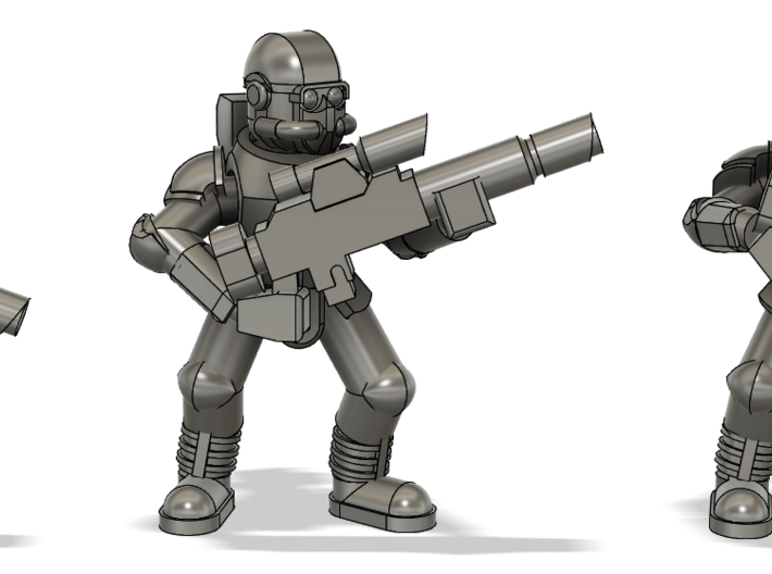 Vanguard Storm Troopers Squad 3d printed 