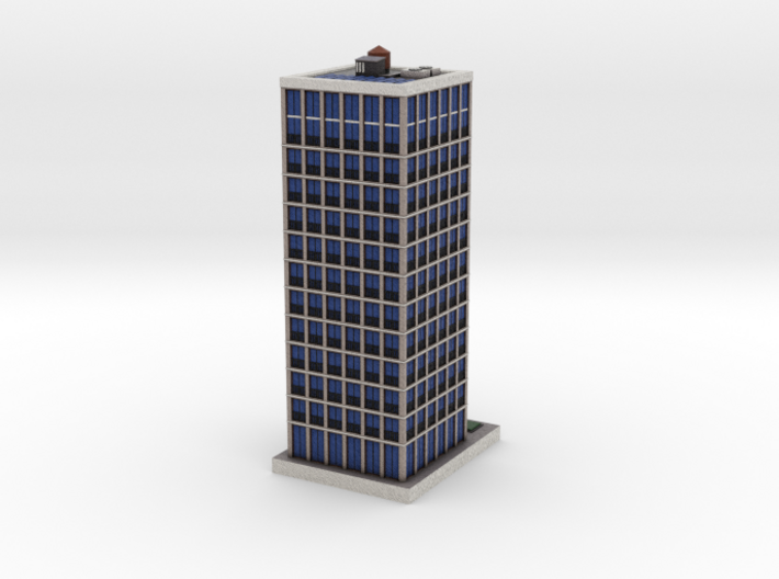 Residential tower 2x2 3d printed 