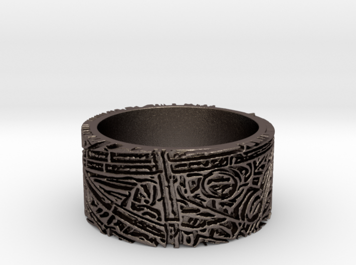 Bamboo Ring Size 12 3d printed