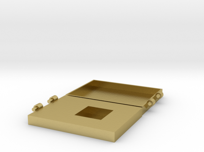 Hinged Engraveable Ring Box For Proposals 3d printed