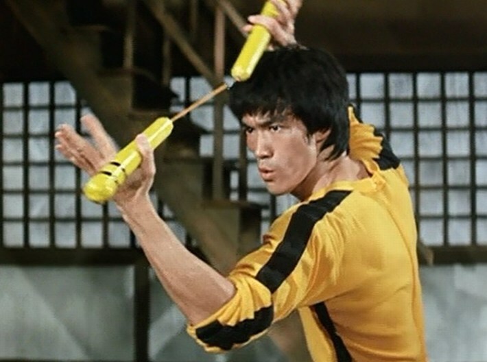 1/72 scale Bruce Lee "Game of Death" figure 3d printed 