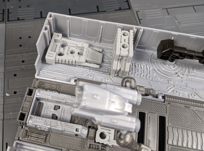 TF Earthrise Prime Trailer Console Set 3d printed 