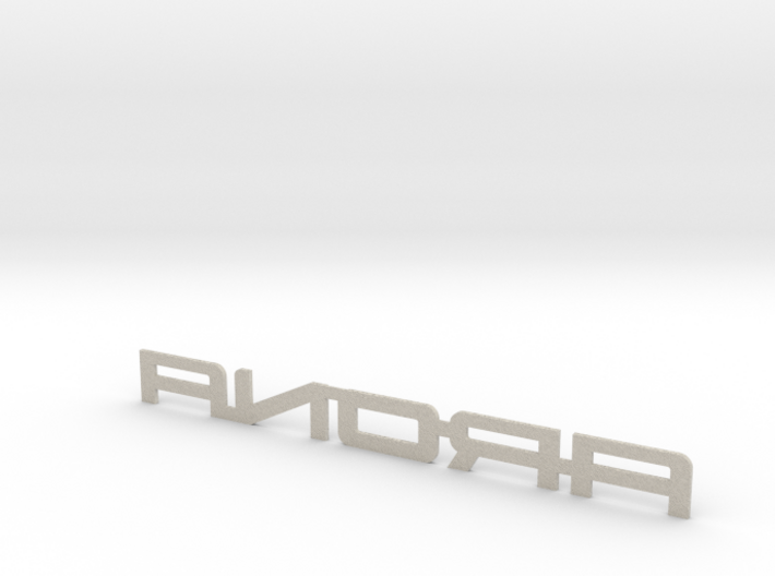 ARONA Logo for the lower grille 3d printed