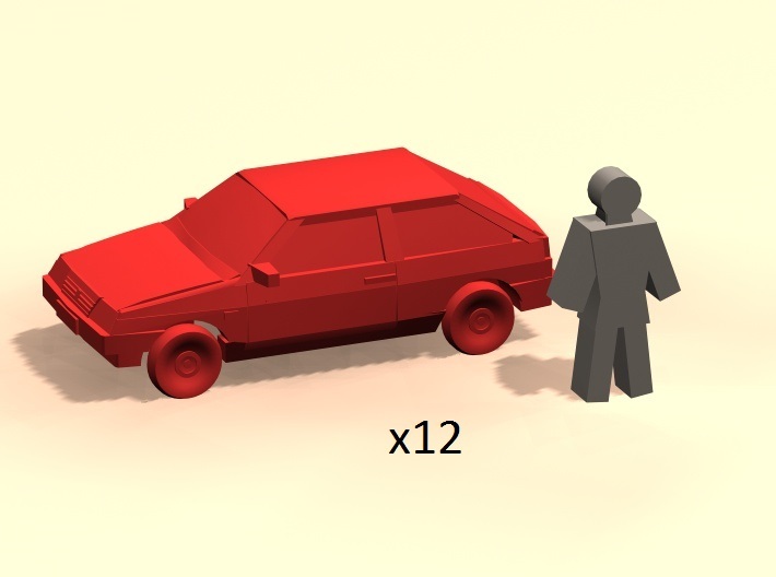 6mm LADA 2108 x12 3d printed