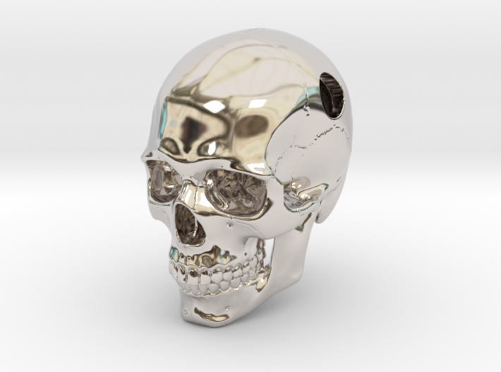 Skull Pendant _ P02 3d printed
