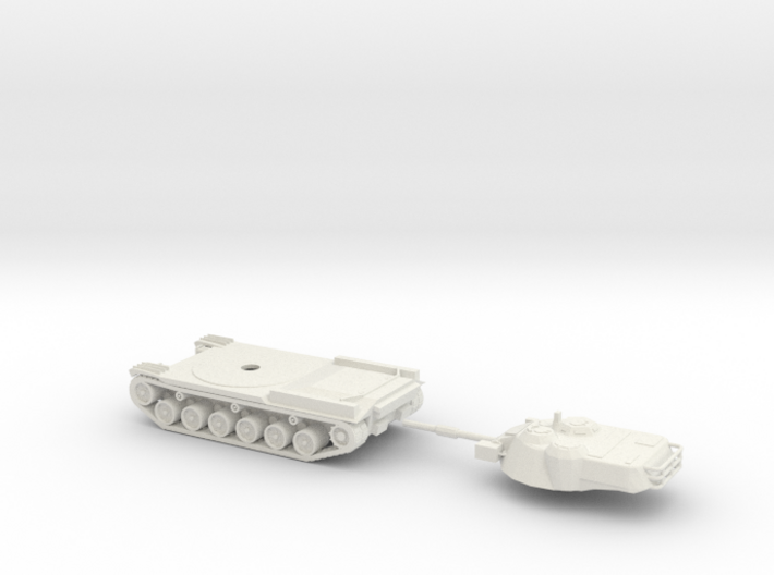 1/48 Scale MBT-70 3d printed