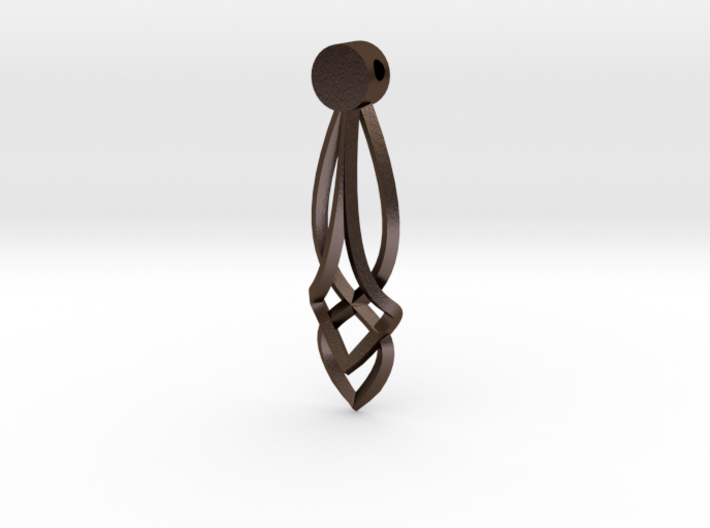 Celtic Drop Pendant Design 3d printed