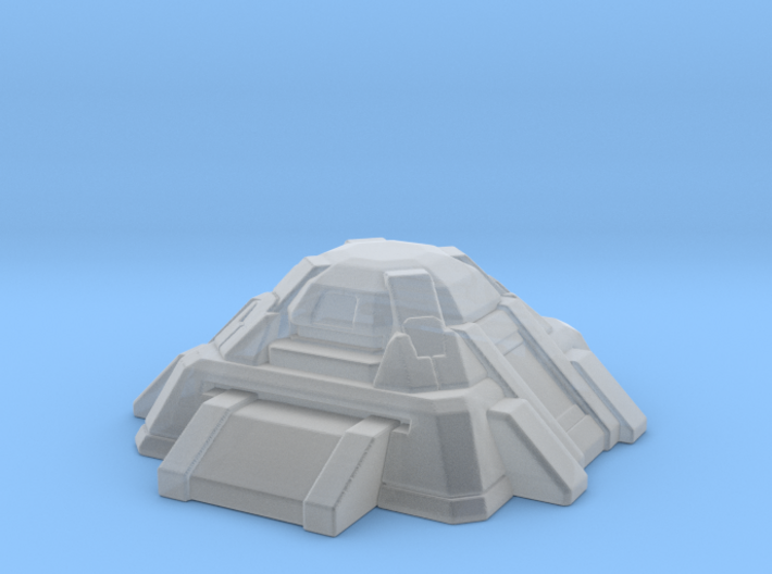 Starcraft Terran Bunker Epic Scale 6mm miniature 3d printed 