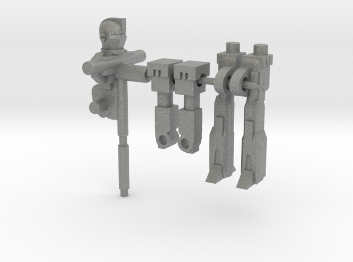 Ai and Melody RoGunner 3d printed Grey Parts