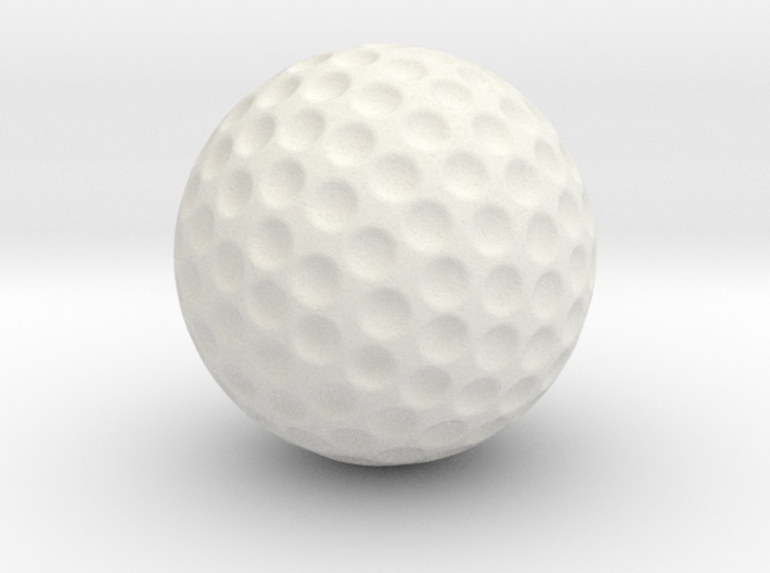 Golf Ball 1:1 Scale 3d printed
