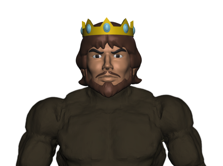 King Micah Head Classics/Origins 3d printed 