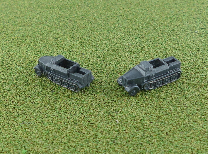 Armored sd.Kfz. 7 8to Prime Mover 1/285 6mm 3d printed