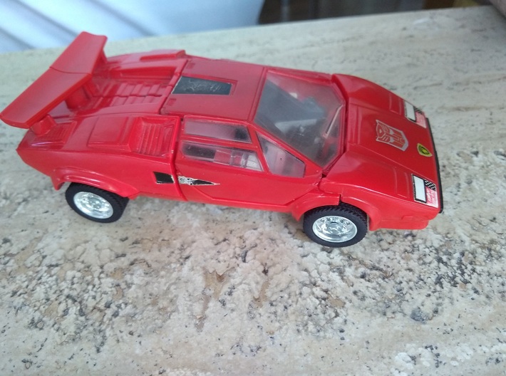 Transformer G1 Group B replacement tires 3d printed 