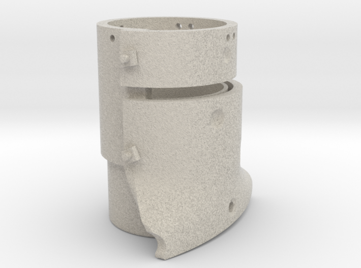 Ned Kelly Gang Outlaw Beer Can or Pencil Holder 3d printed