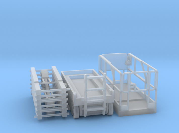 Scissor Lift 1-72 Scale Parted 3d printed
