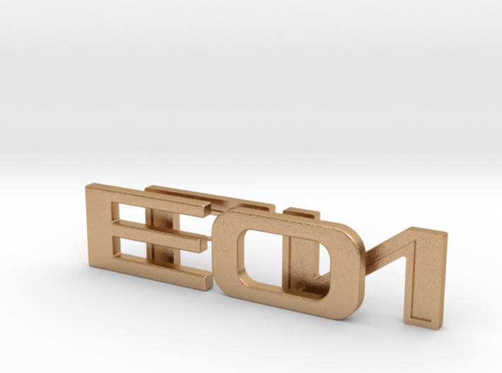 Seat Leon Logo Text Letters - Original OEM Size 3d printed
