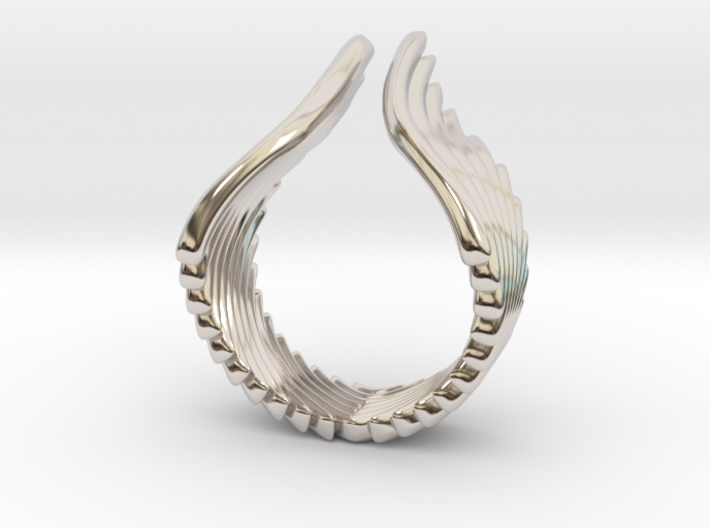 Wing Ring_C 3d printed 