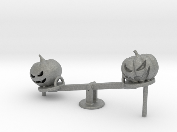 S Scale Seesaw Pumpkins 3d printed This is a render not a picture