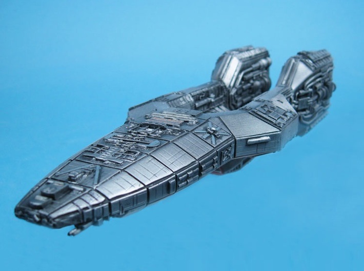 Battlestar Galactica Defender Class cruiser 3d printed