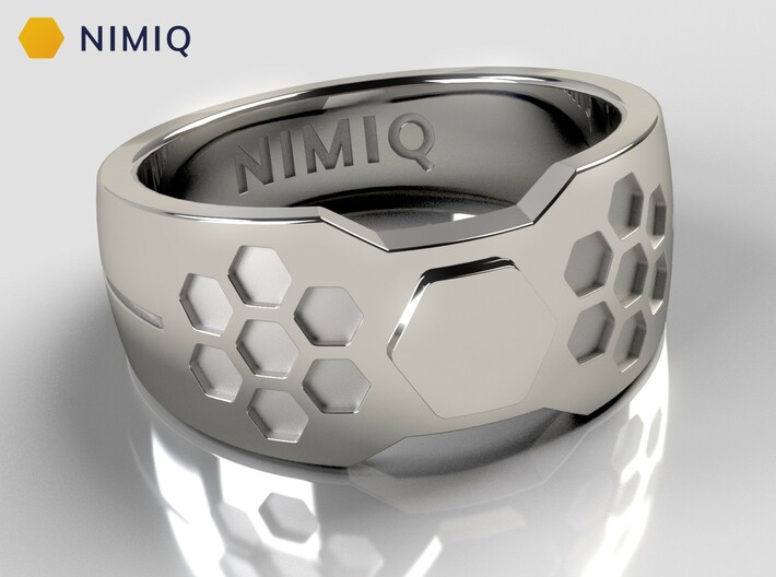 Nimiq Ring 3d printed