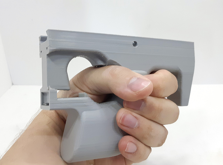 P90 Style Ultralight Foregrip For Picatinny 3d printed 