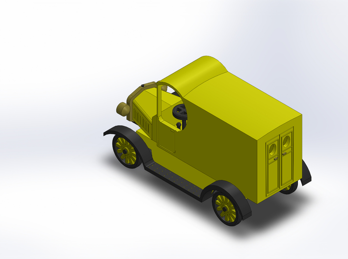1922 MODEL T DELIVERY CAR 3d printed