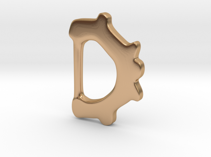 Ringerike-like Buckle from Mid Suffolk 3d printed