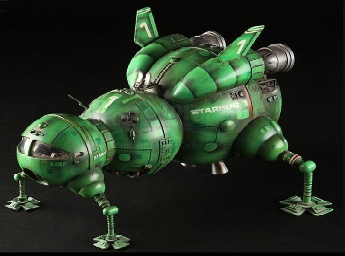 Starbug Red Dwarf 2.7&quot; 3d printed