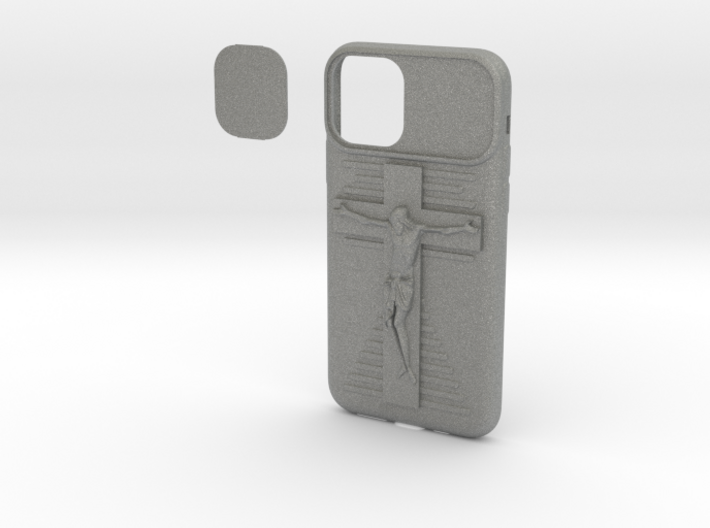 IPhone 11 Pro Jesus on Cross Cover 3d printed