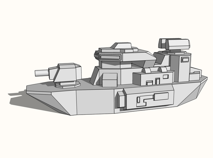 "Warshark" Assault Boat 6mm 3d printed 