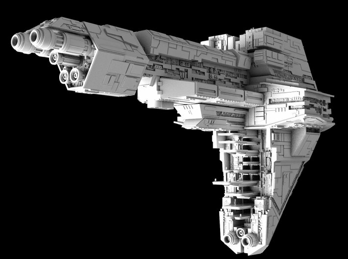 (Armada) Starhawk Prototype 3d printed 