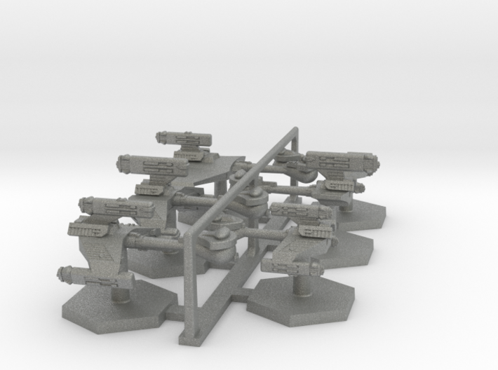 7000 Scale Klingon Fleet Special Ships Collection 3d printed
