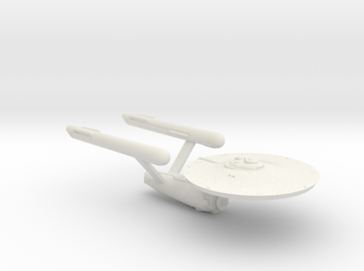 3788 Scale Fed Classic Heavy Command Cruiser (CB) 3d printed