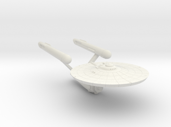 3125 Scale Federation Heavy Command Cruiser (CB) 3d printed